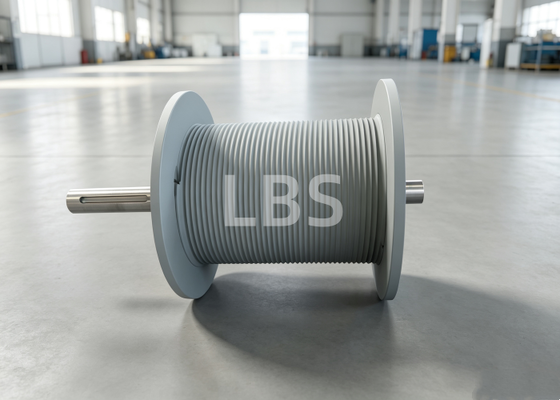 Little-Size Double-Folded Lebus Grooved Winch Drum Q355B For Offshore