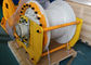 Stationary Spooling Device Winch , Vertical Lifting Machinery Windlass Anchor Winch