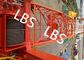 High Efficiency Carbon Steel Tower Hoist Winch With LBS Grooved Drum