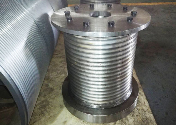 High Strength Crane Drum , Wire Rope Winch Drum For 22mm Diameter Cable