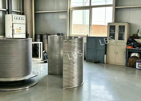 Q355E Carbon Steel LBS Split Sleeve High Precision LEFT-HAND 35° For 34mm Wire Rope Drum Sleeve