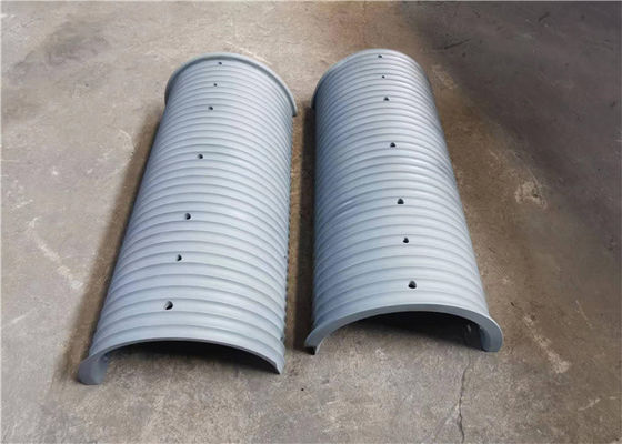 중량 용량 철 철 로프에 대한 반 갈라진 갈라진 수갑 Lebus 로프 갈라