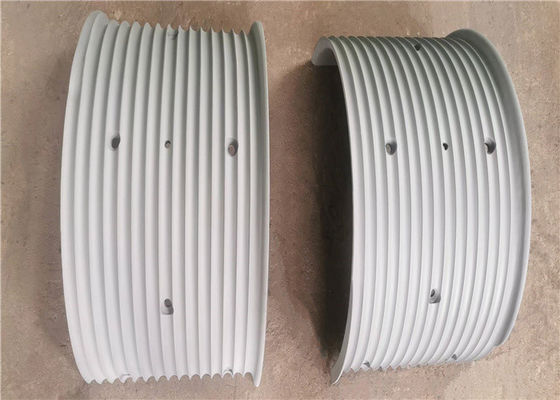 사용자 지정 탄소 강철 레버스 수갑 크레인 윙치 드럼을 위해 반 분할