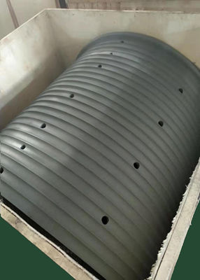 소매와 포탄이 도망한/용접 연결 윈치 드럼에 의하여 흠을 팠습니다