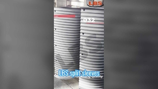 윈치 드럼 용도를 위한 정밀 LBS 그루브 분할 슬리브